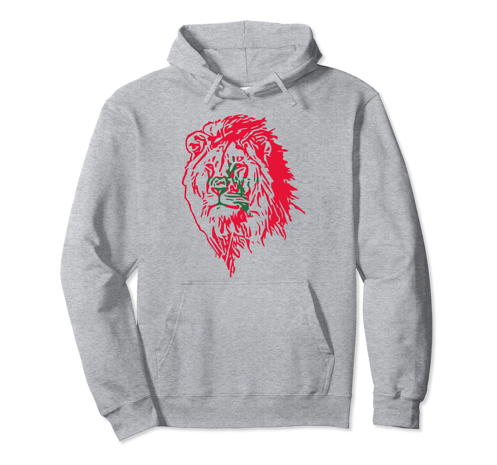 Moorish American Morocco Flag Moroccan Hoodie - Graphic Print Unisex - T-Shirt, Sweatshirt, Hoodie