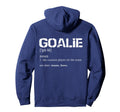 Hockey Goalie Gear Soccer Goalkeeper Hoodie - Unique Graphic Men Women - T-Shirt, Sweatshirt, Hoodie