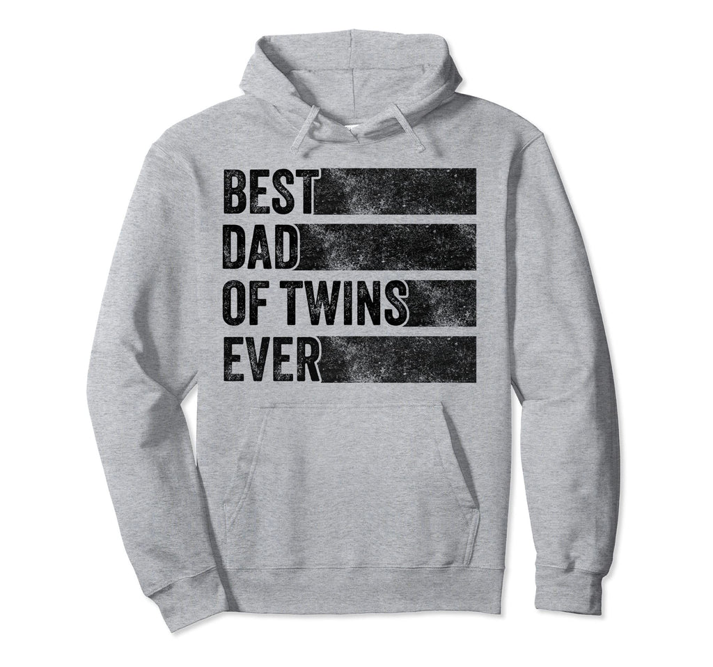 Best Dad Twins Pregnancy Announcement Hoodie - Aesthetic Graphic Unisex - T-Shirt, Sweatshirt, Hoodie