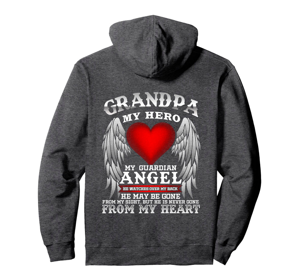 My Guardian Angel Grandpa Repass Hoodie - Streetwear Style for Adults - T-Shirt, Sweatshirt, Hoodie