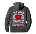 My Guardian Angel Grandpa Repass Hoodie - Streetwear Style for Adults - T-Shirt, Sweatshirt, Hoodie
