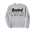 Baseball Mom Groovy Baseball Sweatshirt - Casual Everyday Wear Men Women - T-Shirt, Sweatshirt, Hoodie