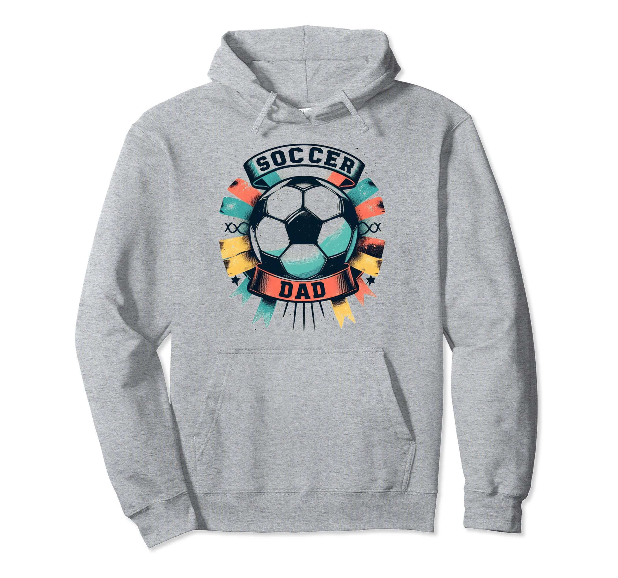 Soccer Dad Family Matching Dad Fathers Day Hoodie - Streetwear Style Unisex - T-Shirt, Sweatshirt, Hoodie