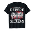 Im Dad Pepere Veteran Fathers Day T-Shirt - Casual Everyday Wear for Adults - T-Shirt, Sweatshirt, Hoodie