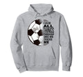 Christian Soccer I Can Do All Things Hoodie - Unique Graphic Men Women - T-Shirt, Sweatshirt, Hoodie