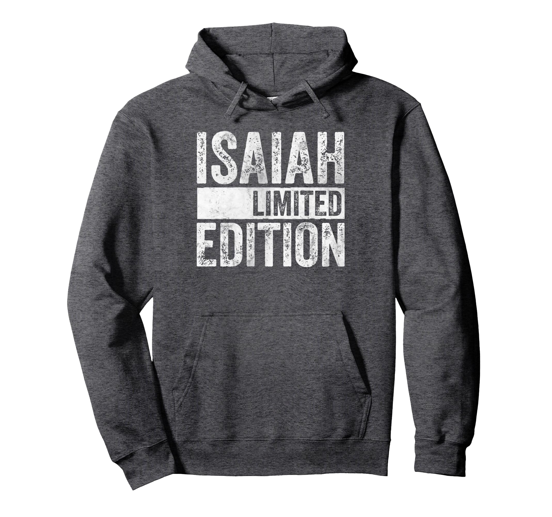 Funny Personalized Name Joke Isaiah Hoodie - Minimalist Print for Adults - T-Shirt, Sweatshirt, Hoodie