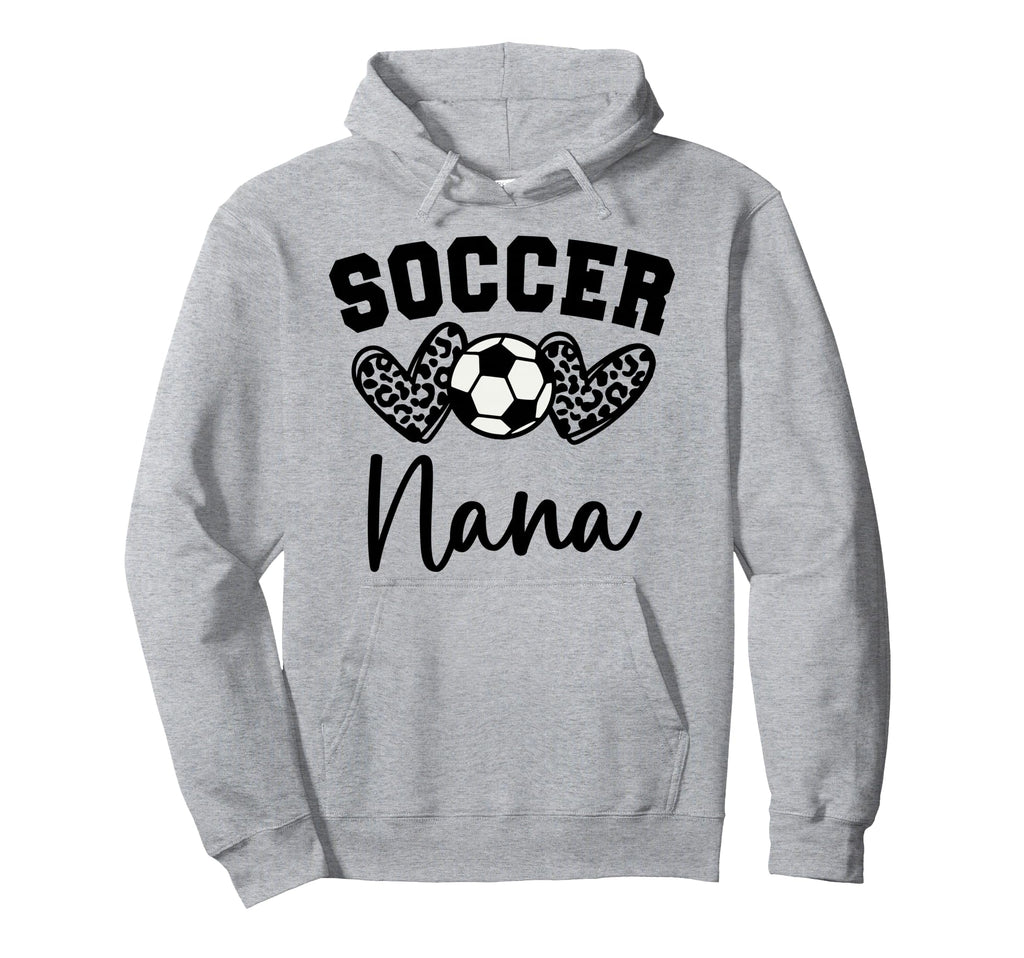 Soccer Nana Matching Family Soccer Hoodie - Novelty Apparel Unisex - T-Shirt, Sweatshirt, Hoodie