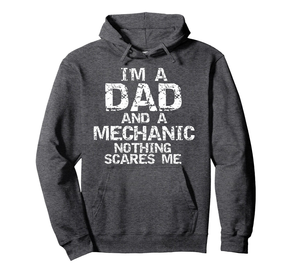 Mechanic Gift Im Dad And Mechanic Hoodie - Minimalist Print for Adults - T-Shirt, Sweatshirt, Hoodie