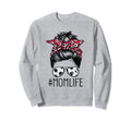 Mom Life Soccer Mom Mothers Day Sweatshirt - Trendy Graphic for Adults - T-Shirt, Sweatshirt, Hoodie