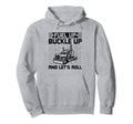 Trucker Driving Dad Trucker Father Truck Hoodie - Trendy Graphic Unisex - T-Shirt, Sweatshirt, Hoodie
