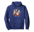 Cat Lover Cat Music Band Cats Hoodie - Fun Novelty Design Men Women - T-Shirt, Sweatshirt, Hoodie