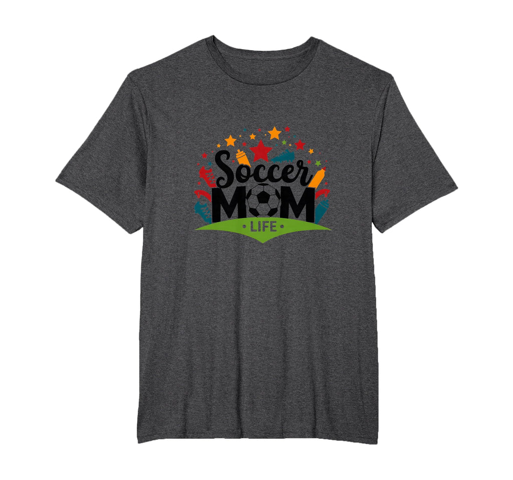 Soccer Mom Life Womens Sports Parent Pride T-Shirt - Unique Graphic Unisex - T-Shirt, Sweatshirt, Hoodie