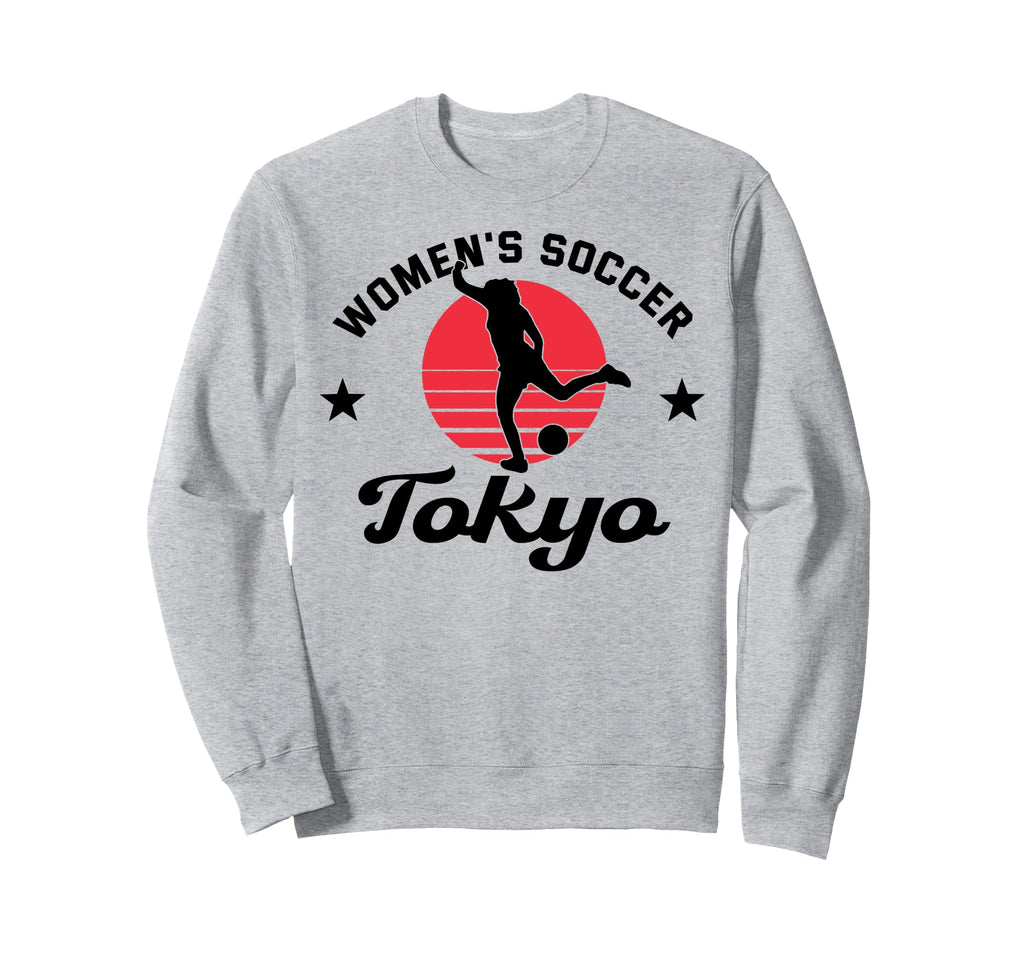 Womens Soccer Tokyo Sweatshirt - Unique Graphic for Adults - T-Shirt, Sweatshirt, Hoodie