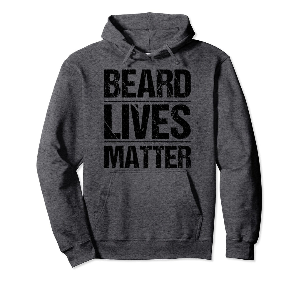 Funny Beard Lives Matter Gift Bearded Hoodie - Aesthetic Graphic Unisex - T-Shirt, Sweatshirt, Hoodie