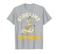 Sideline Supervisor Proud Soccer Mom T-Shirt - Aesthetic Graphic for Adults - T-Shirt, Sweatshirt, Hoodie