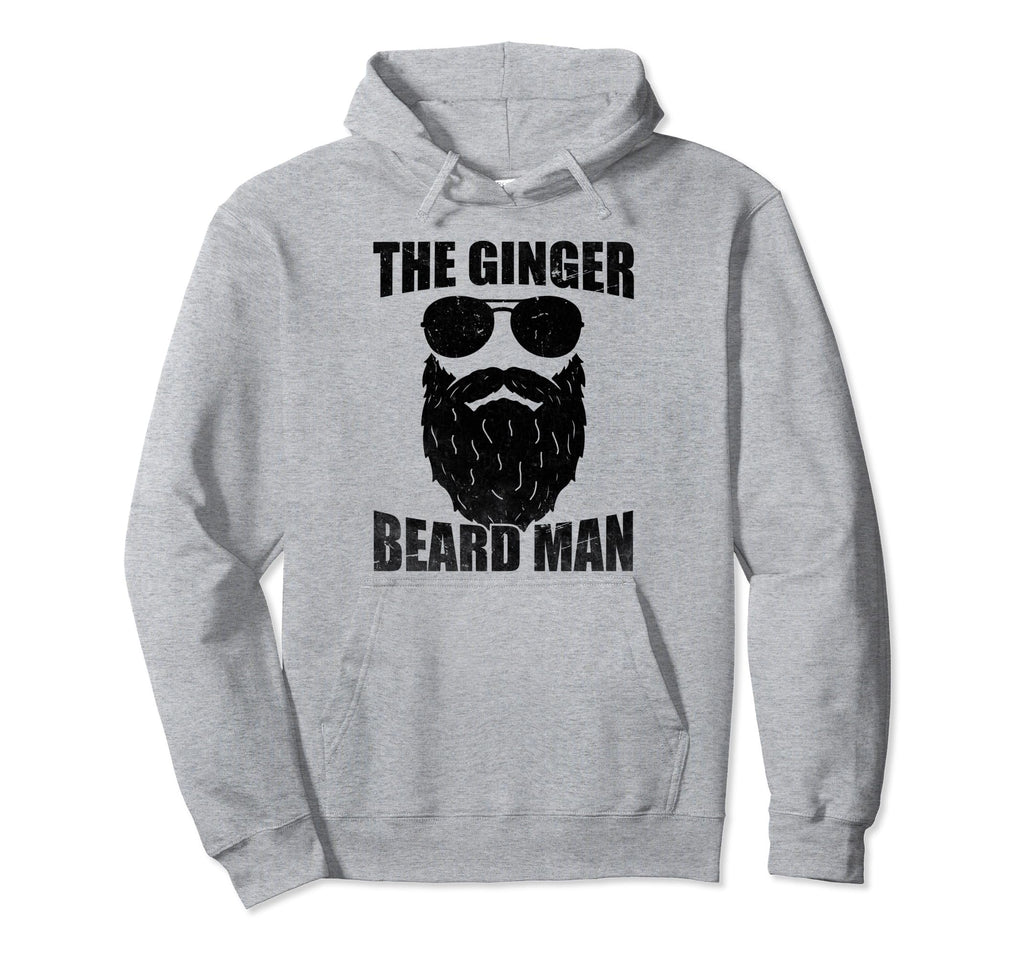Ginger Beard Funny Bearded Dad Beard Hoodie - Fun Novelty Design Unisex - T-Shirt, Sweatshirt, Hoodie