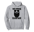 Ginger Beard Funny Bearded Dad Beard Hoodie - Fun Novelty Design Unisex - T-Shirt, Sweatshirt, Hoodie
