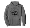 Hiking Mountains Nature Camping Hoodie - Fun Novelty Design for Adults - T-Shirt, Sweatshirt, Hoodie