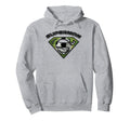 Superman Soccer Shield Hoodie - Streetwear Style Unisex - T-Shirt, Sweatshirt, Hoodie