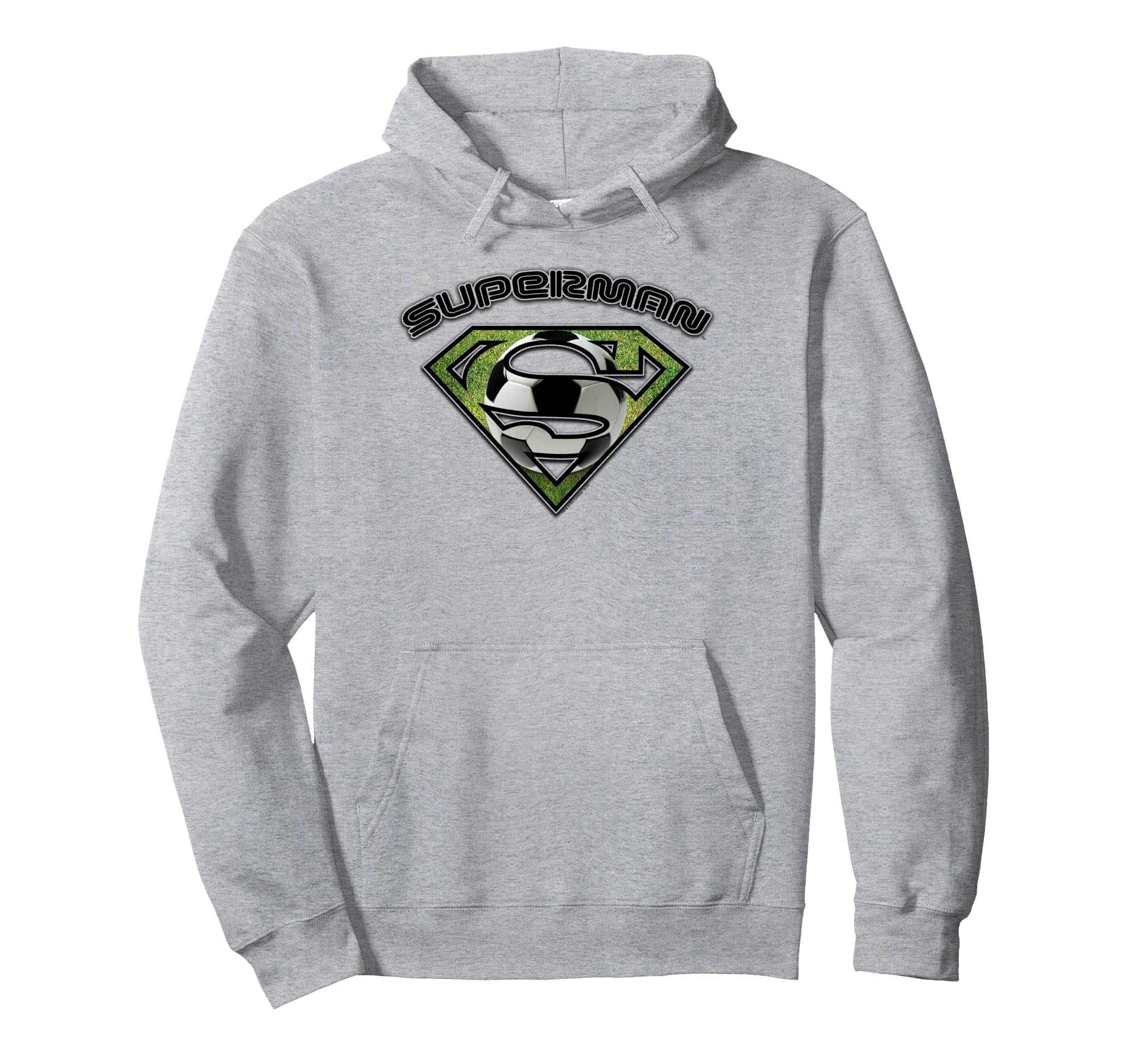 Superman Soccer Shield Hoodie - Streetwear Style Unisex - T-Shirt, Sweatshirt, Hoodie