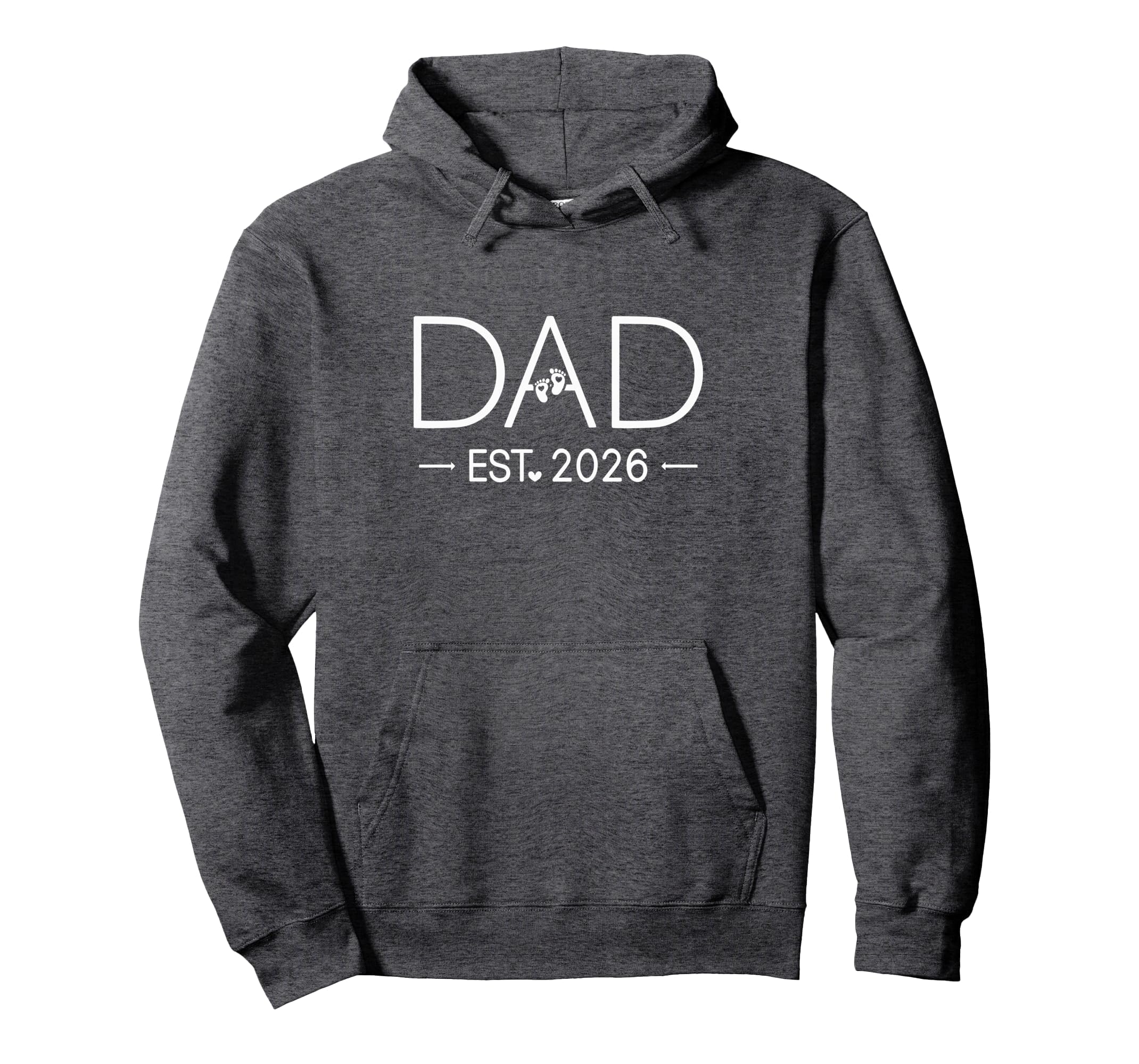 Dad Est 2026 New Dad Mom Matching Father Hoodie - Unique Graphic Men Women - T-Shirt, Sweatshirt, Hoodie