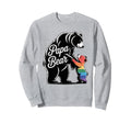 Papa Bear Rainbow Cub Proud Gay Sweatshirt - Trendy Graphic Men Women - T-Shirt, Sweatshirt, Hoodie
