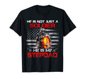 My Stepdad Is Soldier Proud Army T-Shirt - Aesthetic Graphic Unisex - T-Shirt, Sweatshirt, Hoodie