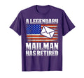 Retired Postal Worker Mailman Mail Carrier T-Shirt - Trendy Graphic Unisex - T-Shirt, Sweatshirt, Hoodie