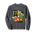 Mickey Soccer Grid Sweatshirt - Fun Novelty Design for Adults - T-Shirt, Sweatshirt, Hoodie
