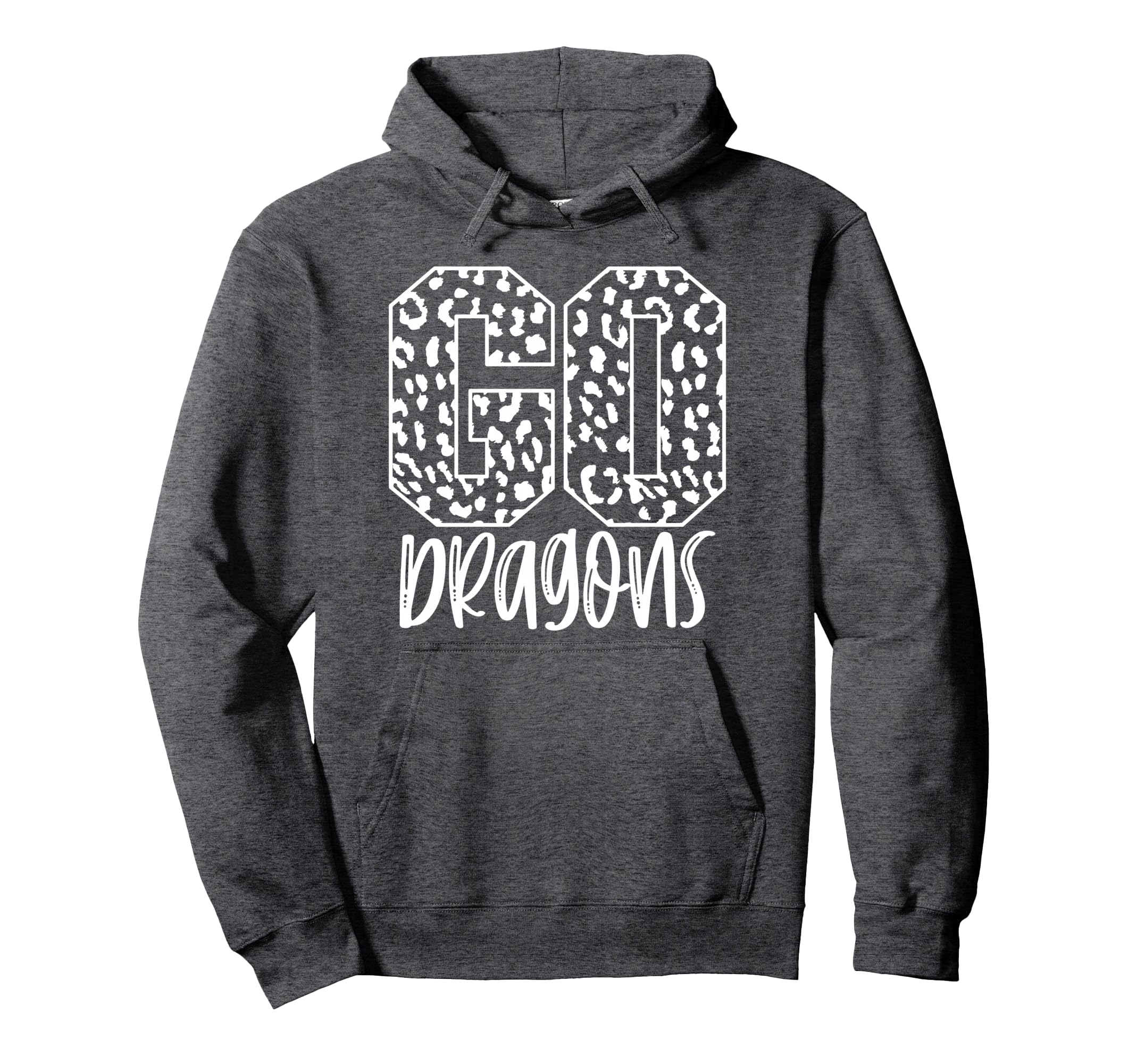 Dragons Team Mascot School Spirit Game Hoodie - Streetwear Style Men Women - T-Shirt, Sweatshirt, Hoodie