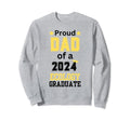 Proud Dad Class 2024 Ecology Graduate Sweatshirt - Graphic Print Men Women - T-Shirt, Sweatshirt, Hoodie