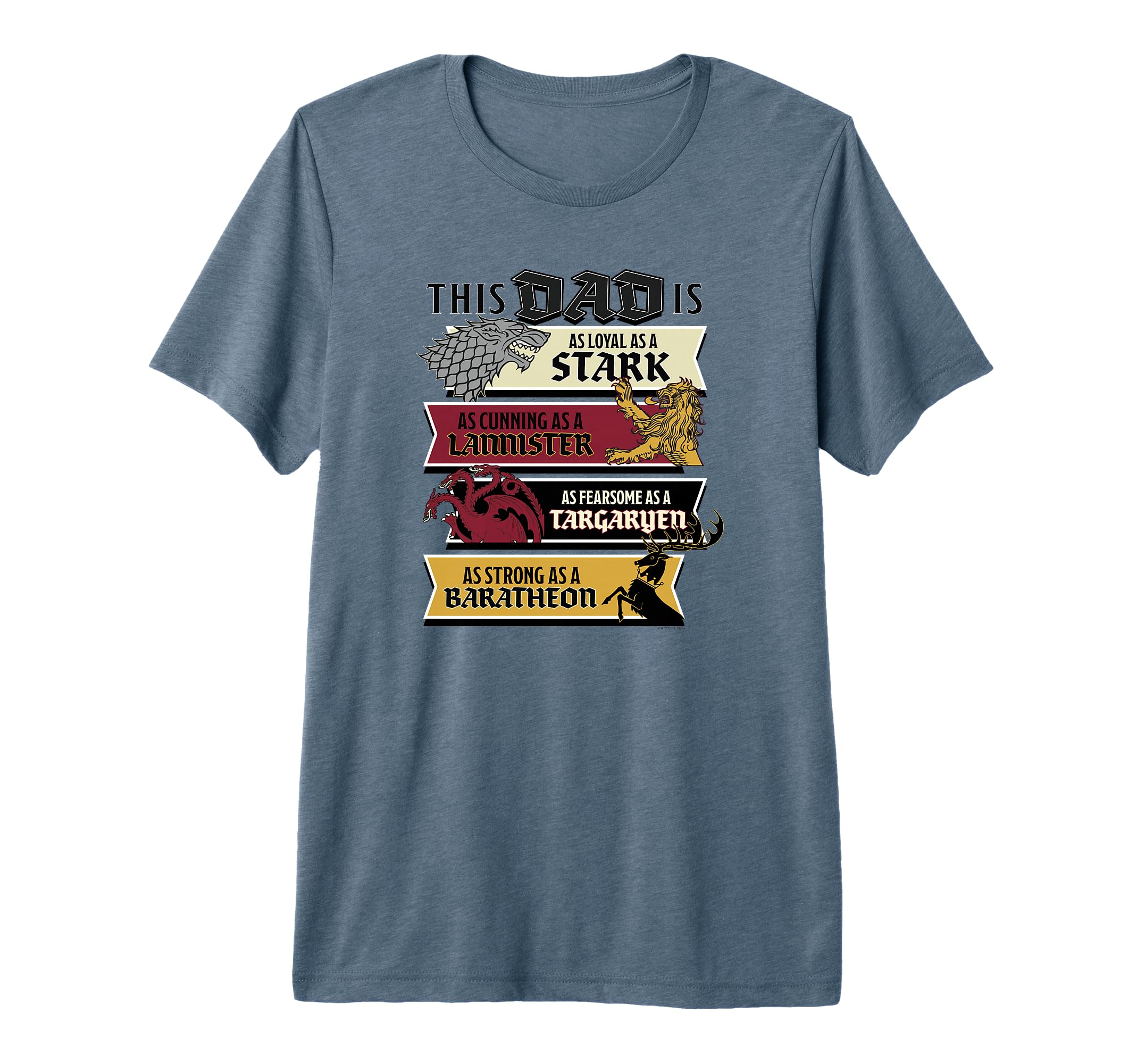Game Thrones Fathers Day This Dad Is T-Shirt - Aesthetic Graphic Unisex - T-Shirt, Sweatshirt, Hoodie