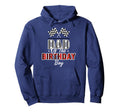 Dad Birthday Racing Party Dad Hoodie - Fun Novelty Design Men Women - T-Shirt, Sweatshirt, Hoodie