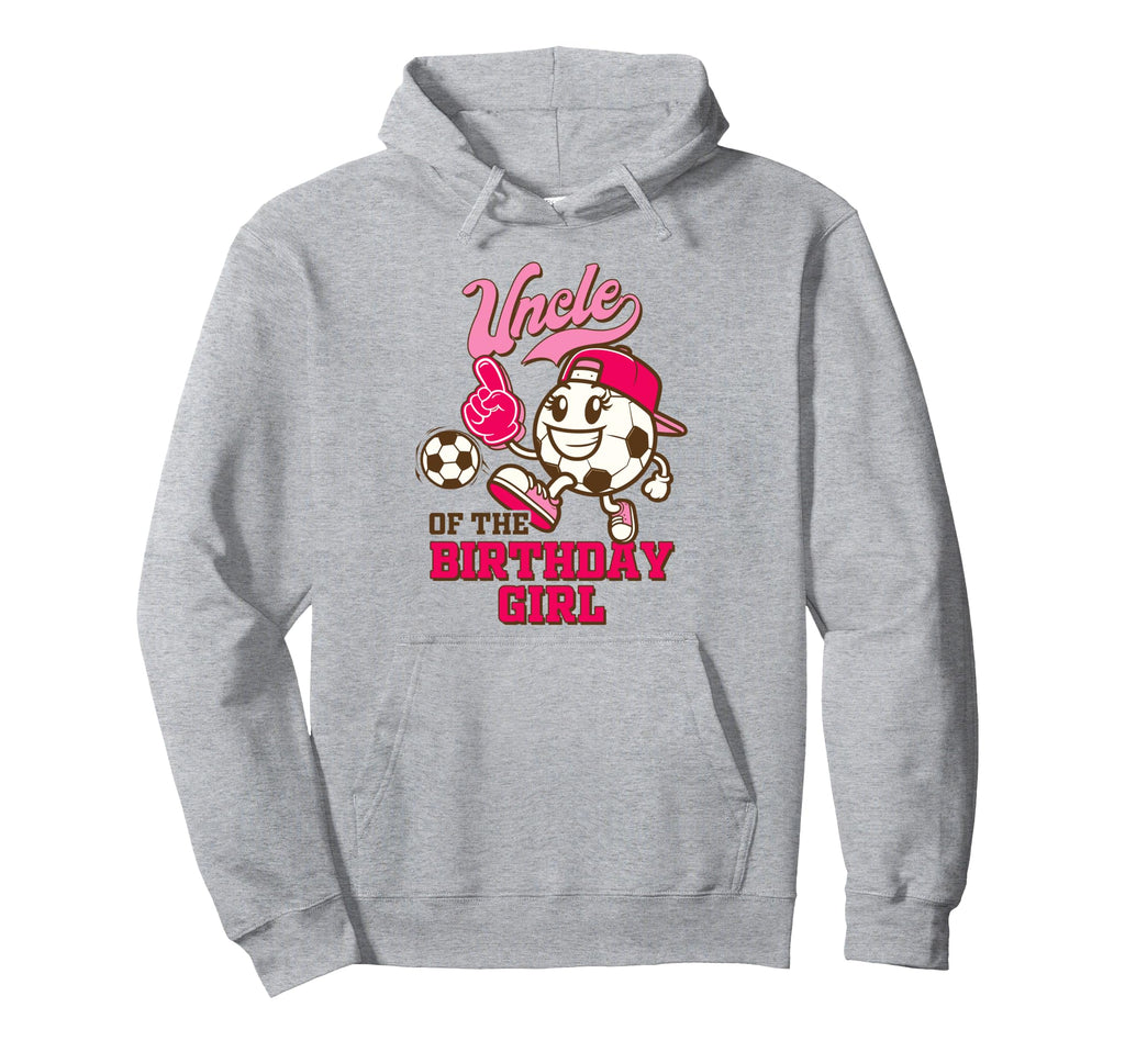 Soccer Uncle Birthday Party Uncle Birthday Hoodie - Graphic Print Unisex - T-Shirt, Sweatshirt, Hoodie