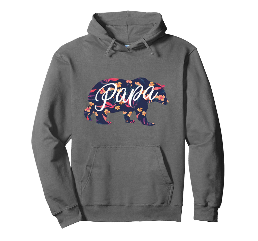 Best Daddy Ever I Love You Dad Floral Papa Hoodie - Unique Graphic Unisex - T-Shirt, Sweatshirt, Hoodie