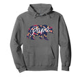 Best Daddy Ever I Love You Dad Floral Papa Hoodie - Unique Graphic Unisex - T-Shirt, Sweatshirt, Hoodie