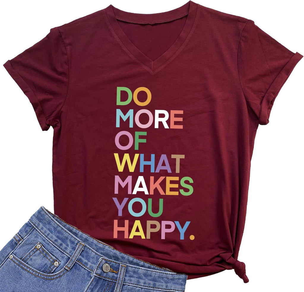 Womens Fun Happy Graphic Summer Cute Letter Printed - Adult & Kids T-Shirts, Sweatshirts & Hoodies apparel design preview 1