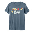 Groovy Funny Im Busy Raising Ballers Tri T-Shirt - Novelty Apparel Unisex - T-Shirt, Sweatshirt, Hoodie
