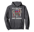 Death From Above 82Nd Airborne Hoodie - Minimalist Print Men Women - T-Shirt, Sweatshirt, Hoodie