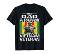 Dad Papaw Vietnam Veteran T-Shirt - Trendy Graphic Unisex - T-Shirt, Sweatshirt, Hoodie