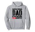 Funny Phd Dad Proud Doctorate Ph D Hoodie - Novelty Apparel for Adults - T-Shirt, Sweatshirt, Hoodie