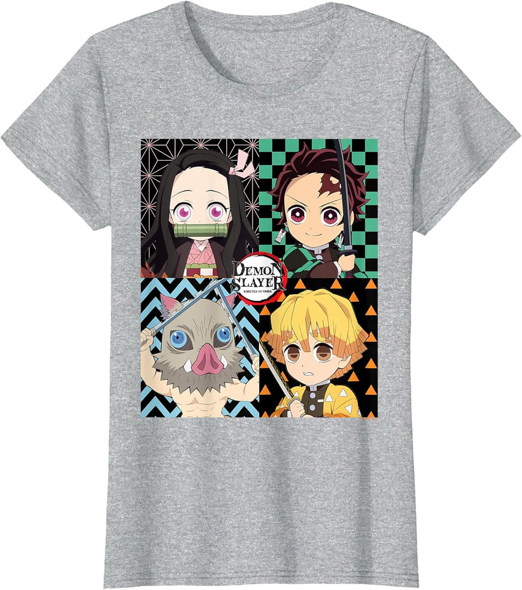 Kimetsu no Yaiba Tanjiro Nezuko Adorable - Adult & Kids T-Shirts, Sweatshirts & Hoodies apparel design preview 1