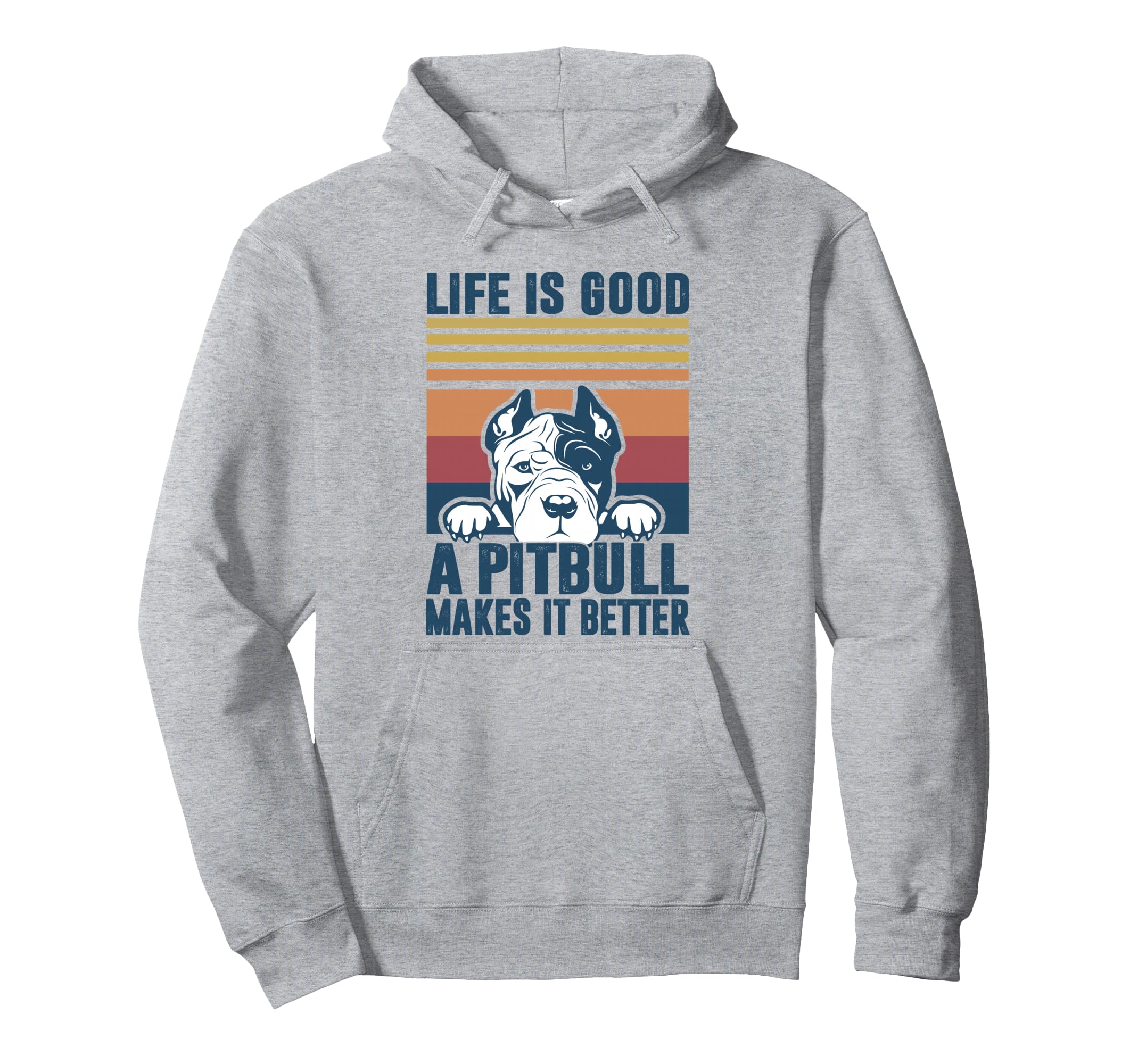 Pitbull Gifts Dog Dad Dog Mom Pitbull Hoodie - Casual Everyday Wear Unisex - T-Shirt, Sweatshirt, Hoodie