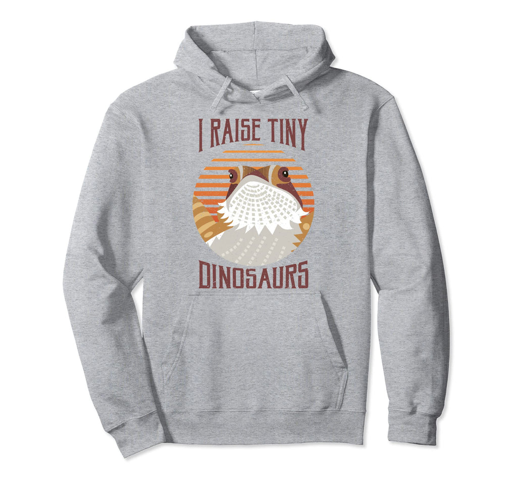 Funny Bearded Dragon Beardie I Raise Hoodie - Fun Novelty Design Unisex - T-Shirt, Sweatshirt, Hoodie