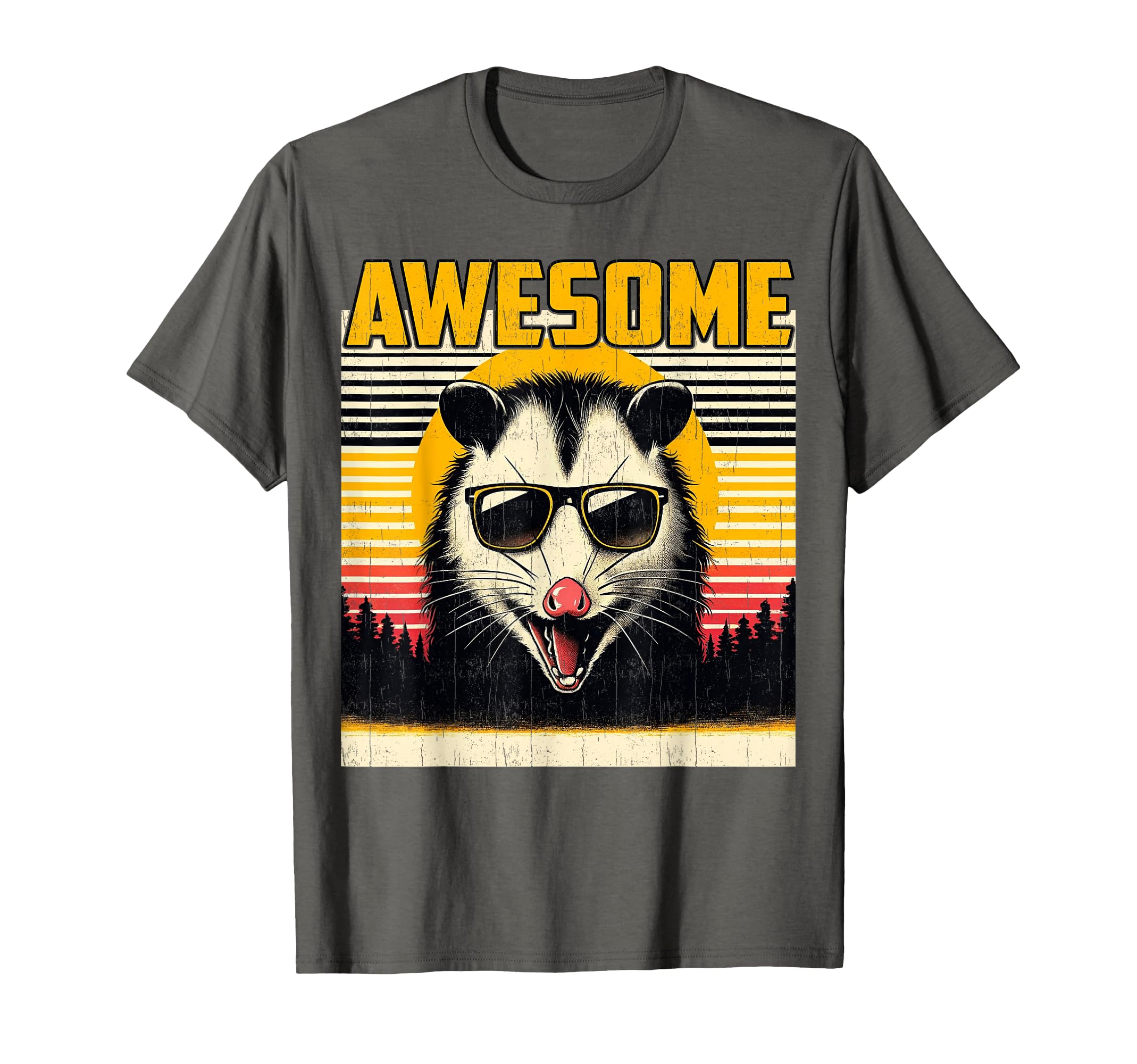Opossum Funny Awesome Possum Dad T-Shirt - Fun Novelty Design for Adults - T-Shirt, Sweatshirt, Hoodie