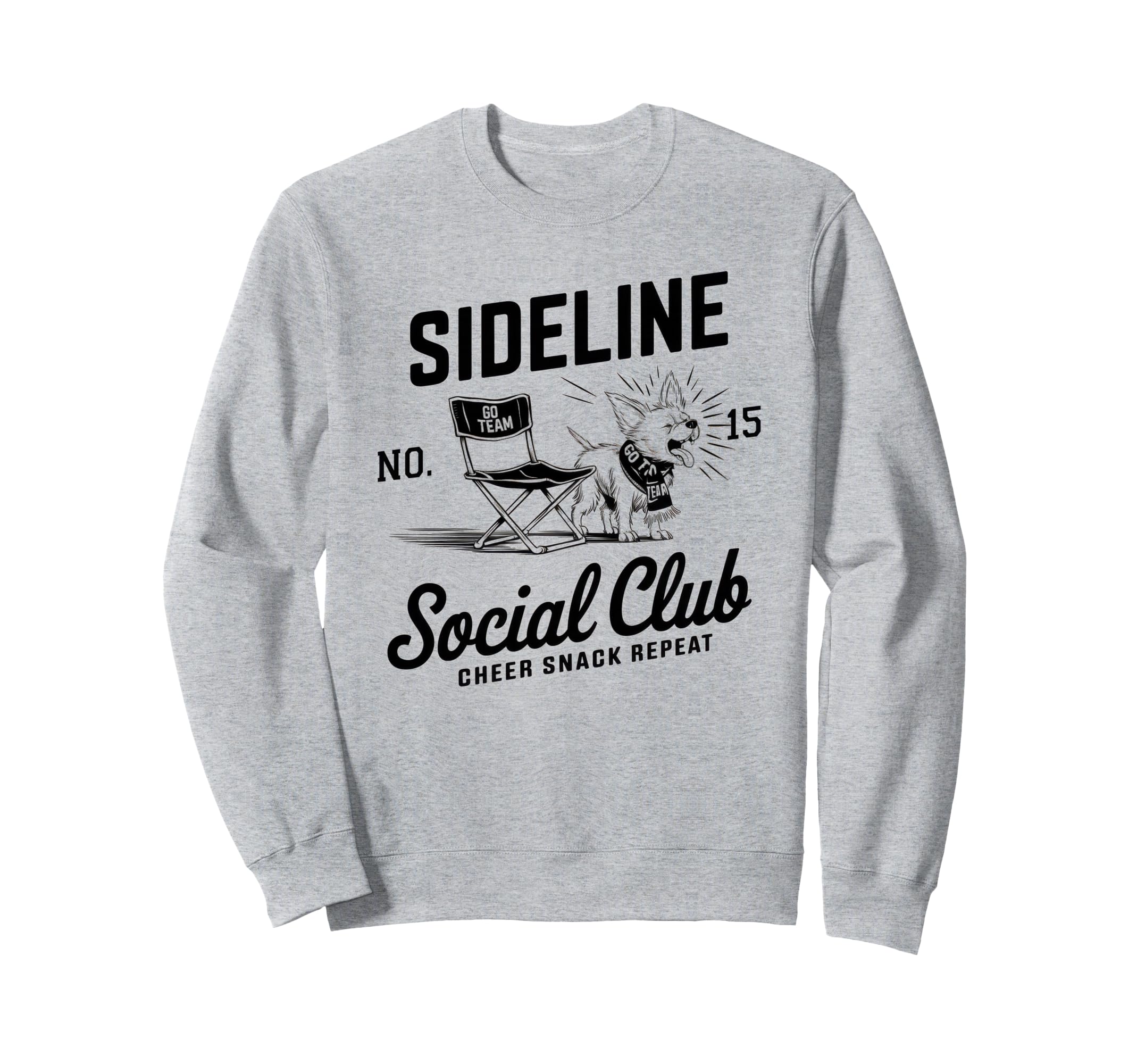 Sideline Social Club Soccer Mom Game Sweatshirt - Unique Graphic Men Women - T-Shirt, Sweatshirt, Hoodie