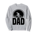 Dad Papa Bicycle Cycling Sweatshirt - Casual Everyday Wear for Adults - T-Shirt, Sweatshirt, Hoodie