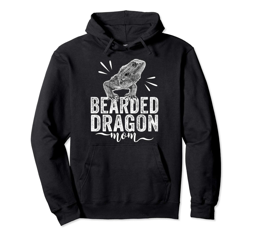 Bearded Dragon Mom Reptile Lizard Hoodie - Graphic Print for Adults - T-Shirt, Sweatshirt, Hoodie