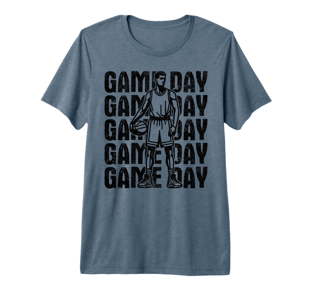 Game Day Basketball Basketball Mom T-Shirt - Minimalist Print Unisex - T-Shirt, Sweatshirt, Hoodie