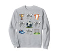 Coquette Bow Soccer Game Days Sweatshirt - Streetwear Style for Adults - T-Shirt, Sweatshirt, Hoodie